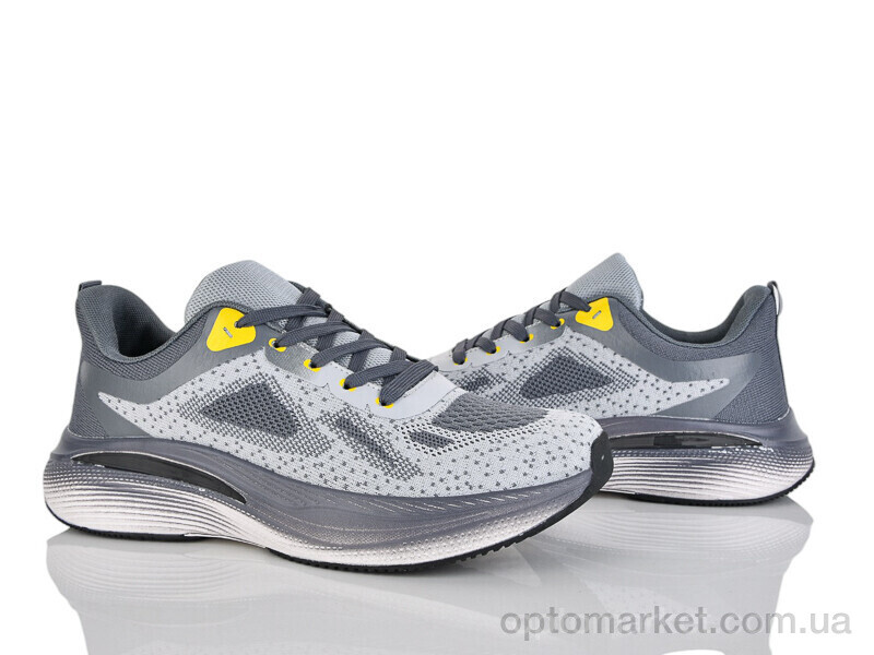 Купить Кросівки чоловічі A252-2 піна Run Life сірий, фото 1