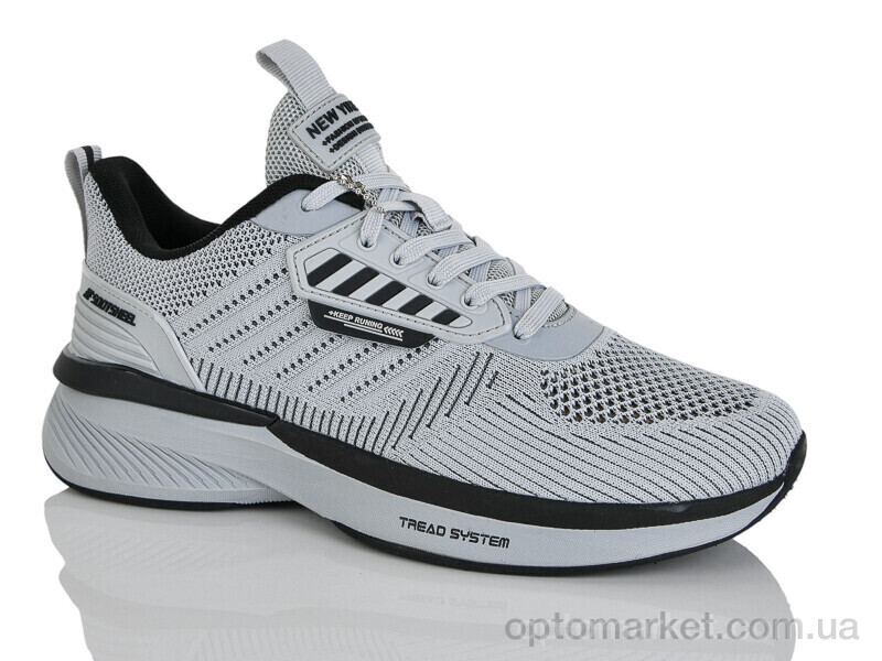 Купить Кросівки чоловічі A253-6 New Yike сірий, фото 1