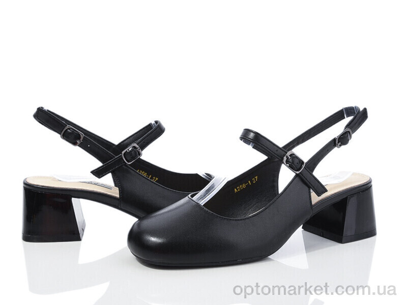 Купить Туфлі жіночі A256-1 Loretta чорний, фото 1