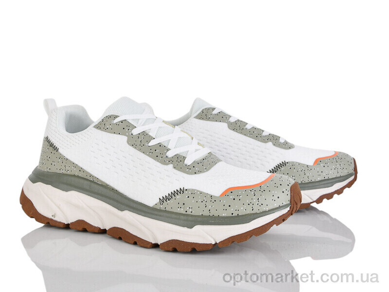 Купить Кросівки чоловічі A256-2 піна Run Life білий, фото 1