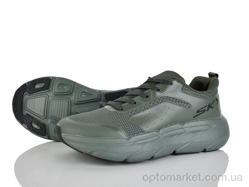 Купить Кросівки чоловічі A259-5 піна Run Life зелений, фото 1