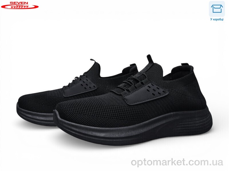 Купить Кросівки чоловічі A26-1 Seven чорний, фото 1