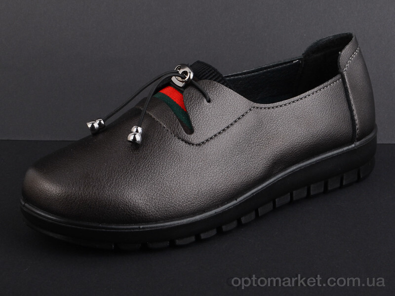 Купить Туфлі жіночі A26-6 Baodaogongzhu графіт, фото 2