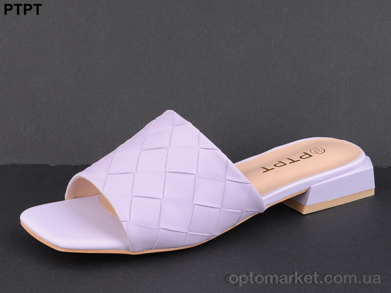 Купить Шльопанці жіночі A261-10 PTPT фіолетовий, фото 2