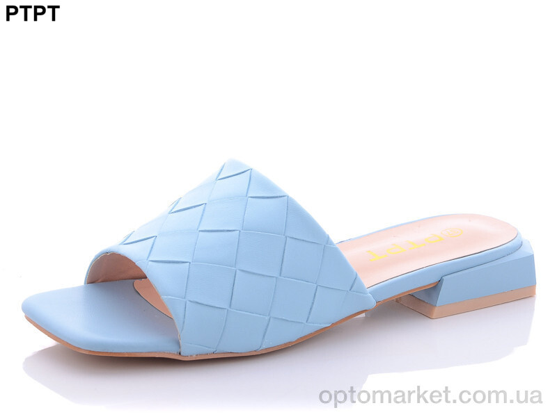 Купить Шльопанці жіночі A261-7A PTPT блакитний, фото 1