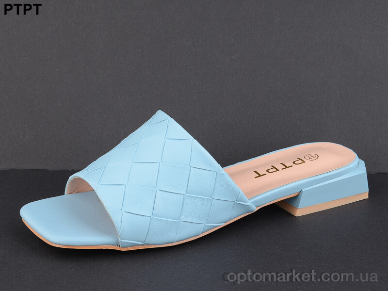 Купить Шльопанці жіночі A261-7A PTPT блакитний, фото 2