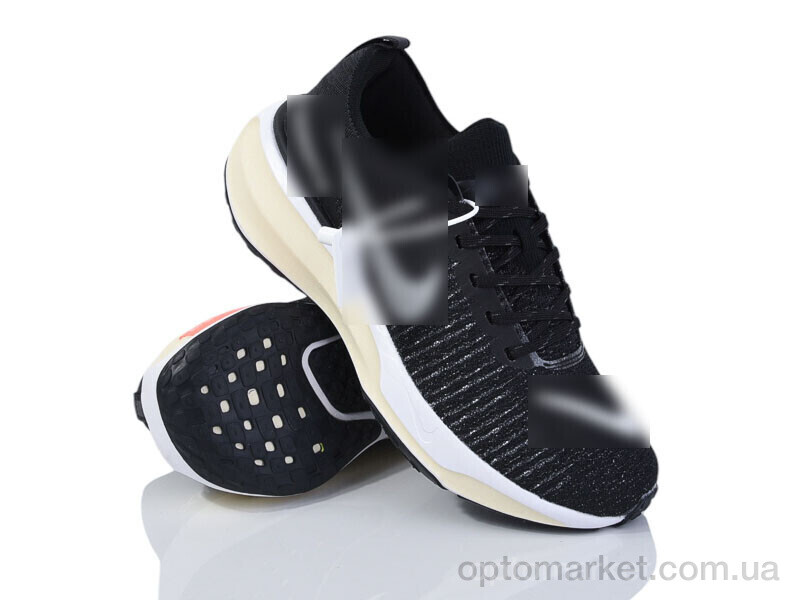 Купить Кросівки чоловічі A2615-1 N.ke чорний, фото 1