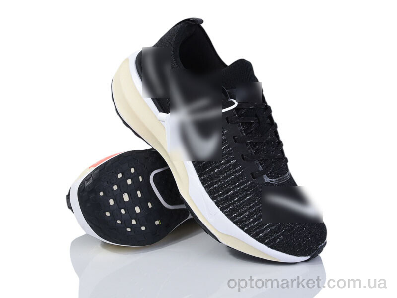 Купить Кросівки чоловічі A2615-1 N.ke чорний, фото 1