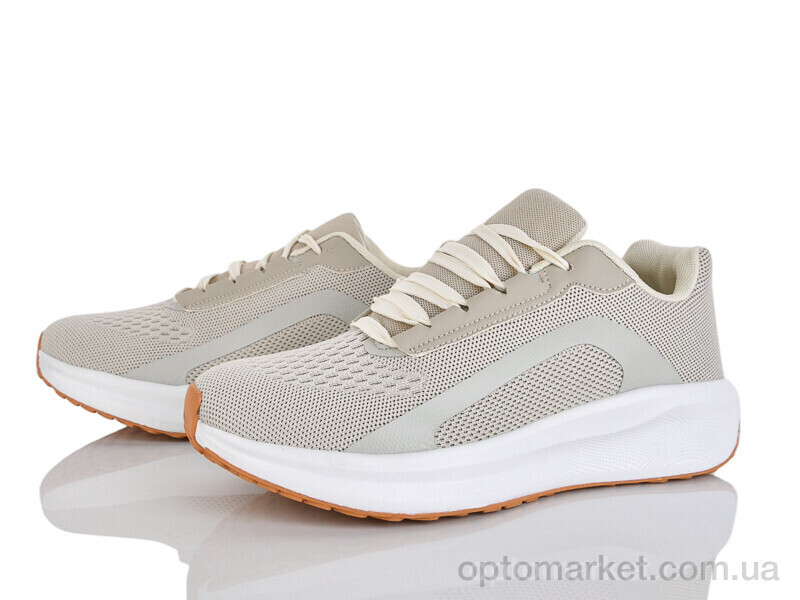 Купить Кросівки чоловічі A263-2 піна Run Life бежевий, фото 1