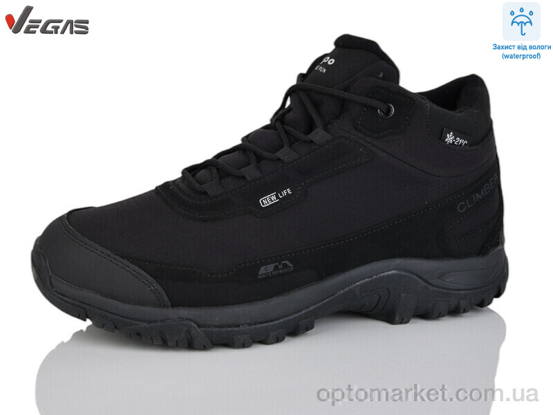 Купить Кросівки чоловічі A2647-3 Vegas чорний, фото 1