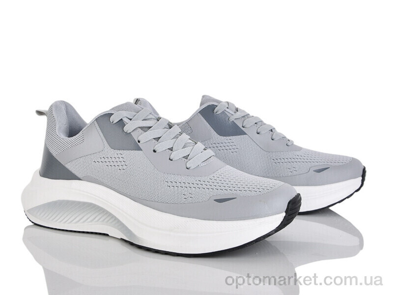 Купить Кросівки чоловічі A265-3 піна Run Life сірий, фото 1