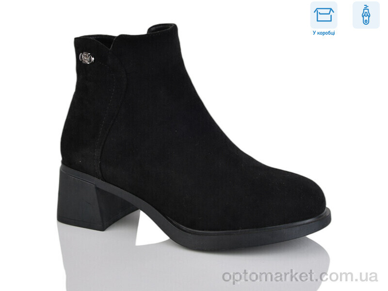 Купить Черевики жіночі A2650 Girnaive чорний, фото 1