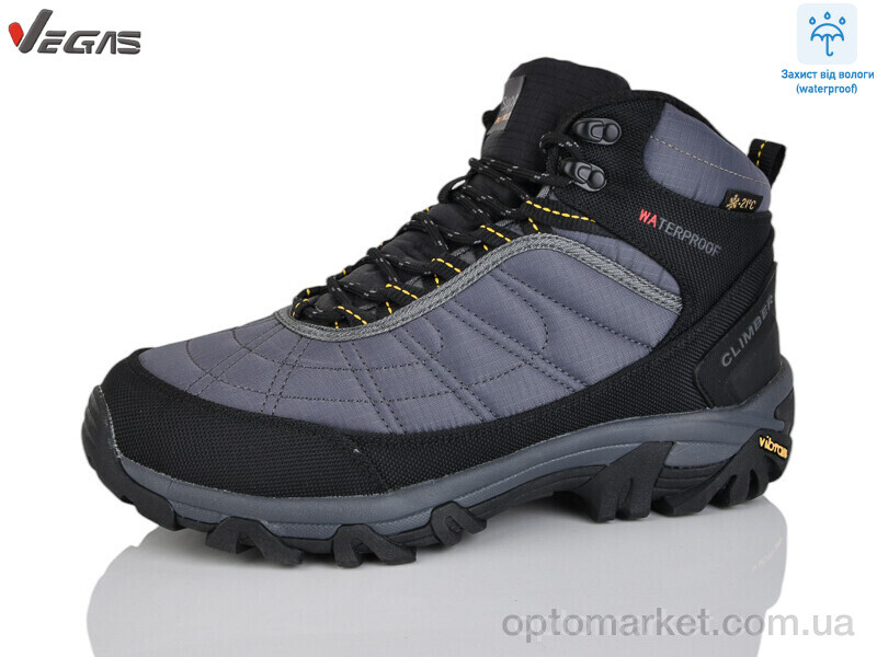 Купить Кросівки чоловічі A2655-2 Vegas сірий, фото 1