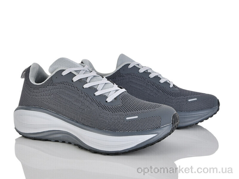 Купить Кросівки чоловічі A268-2 піна Run Life сірий, фото 1