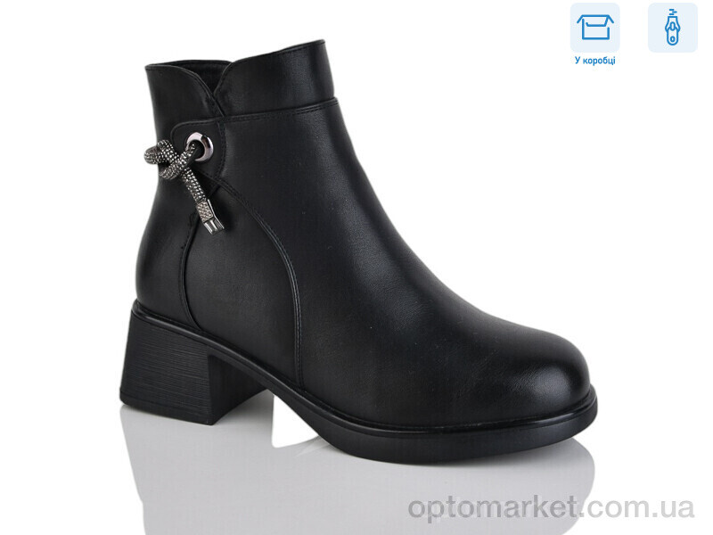 Купить Черевики жіночі A2687 Girnaive чорний, фото 1
