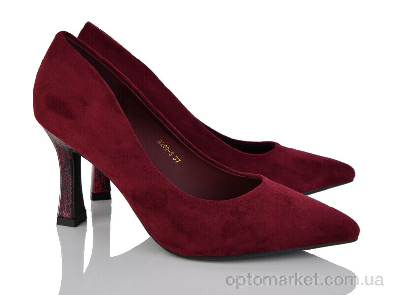 Купить Туфлі жіночі A269-3 Loretta бордовий, фото 1