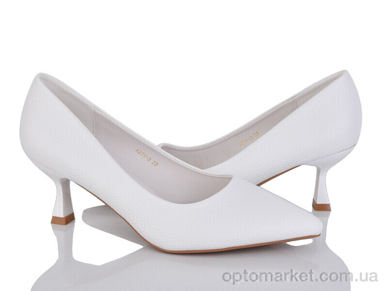 Купить Туфлі жіночі A271-3 Loretta білий, фото 1