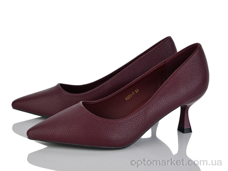 Купить Туфлі жіночі A271-7 Loretta бордовий, фото 1