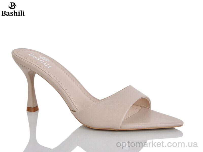 Купить Шльопанці жіночі A277-14 Башили бежевий, фото 1
