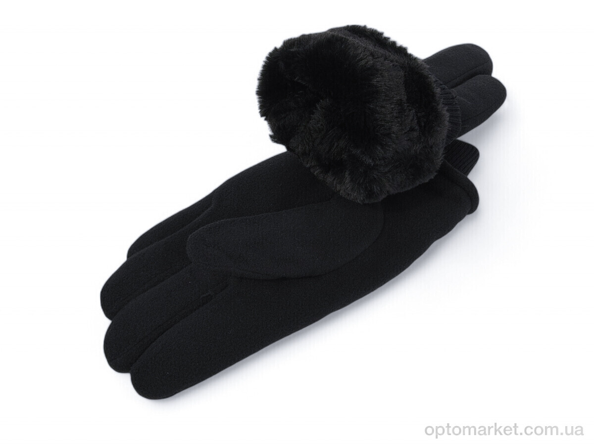 Купить Рукавички чоловічі A28-01 black Number one чорний, фото 2