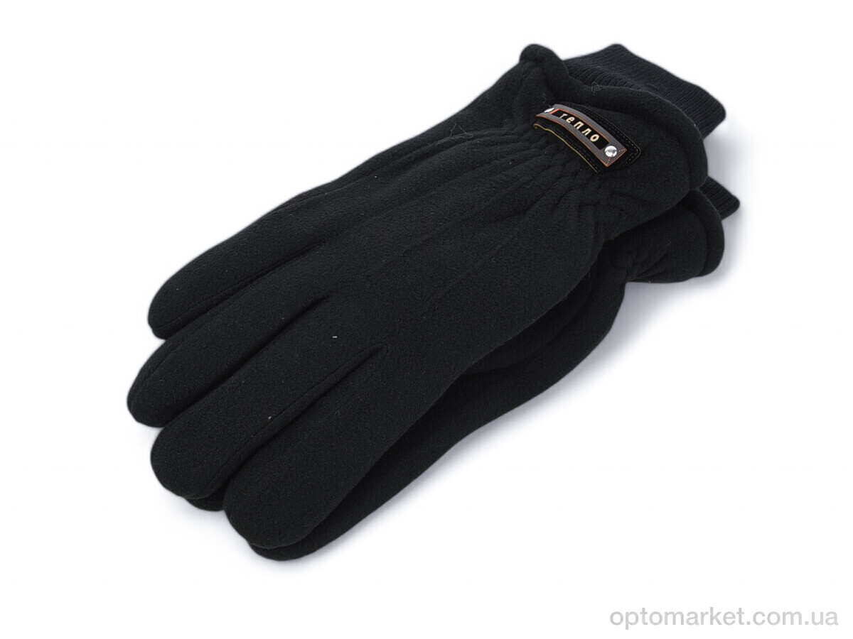 Купить Рукавички чоловічі A28-04 black Number one чорний, фото 1