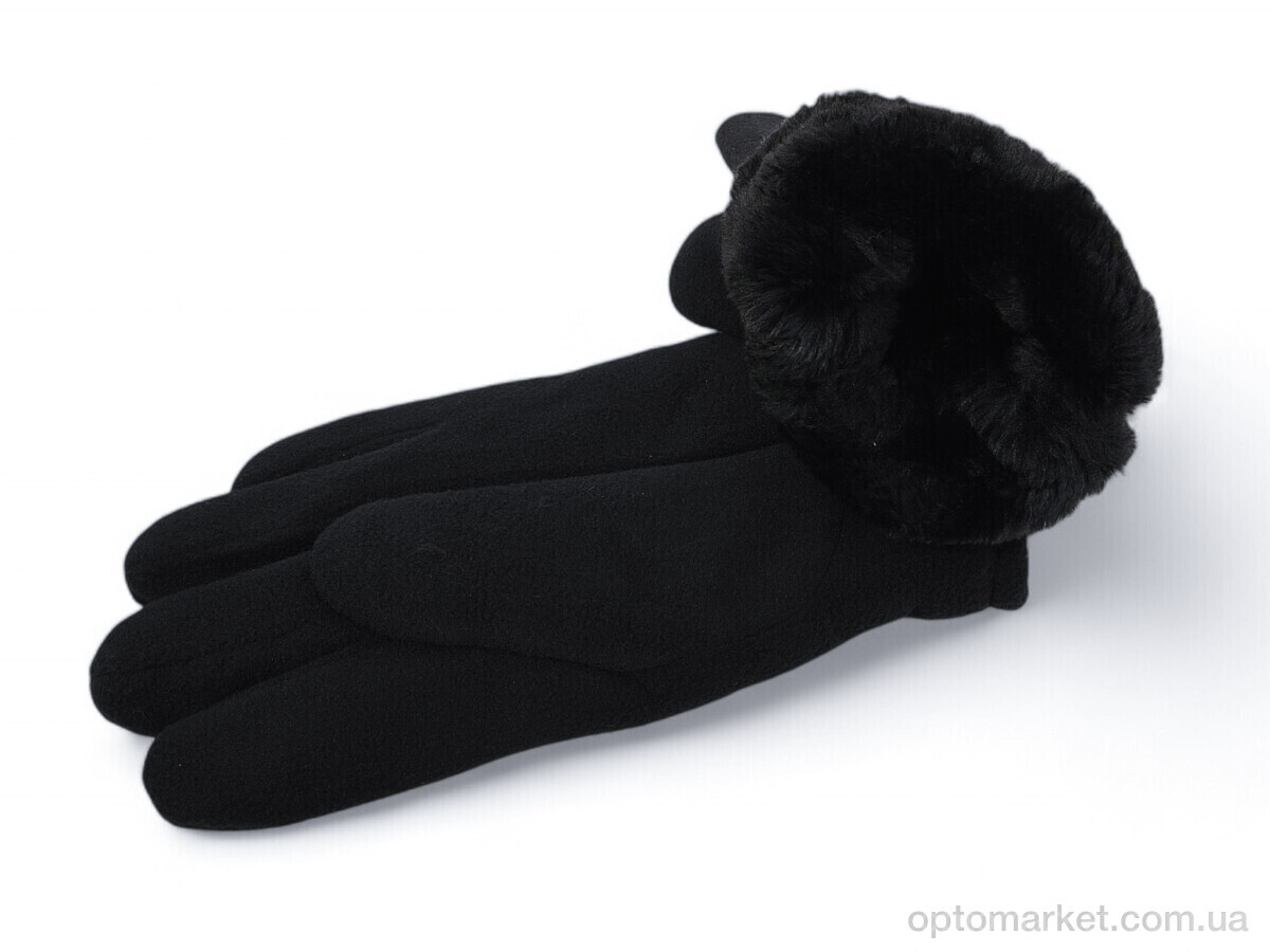 Купить Рукавички чоловічі A28-05 black Number one чорний, фото 2