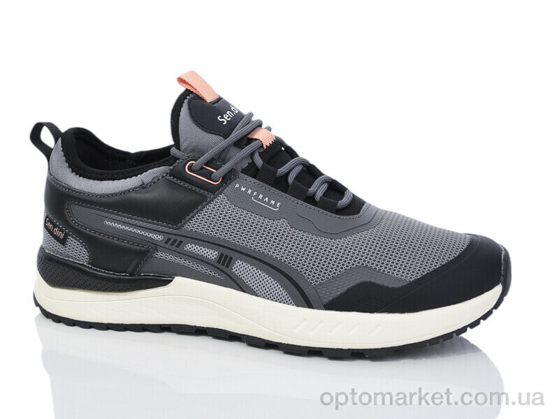 Купить Кросівки чоловічі A2827-3 Sen.dini сірий, фото 1