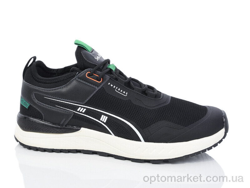 Купить Кросівки чоловічі A2827-8 Sen.dini чорний, фото 1