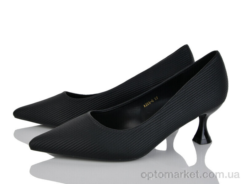 Купить Туфлі жіночі A283-6 Loretta чорний, фото 1