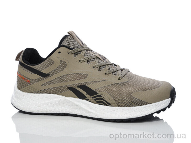 Купить Кросівки чоловічі A2837-3 R.ebok хакі, фото 2