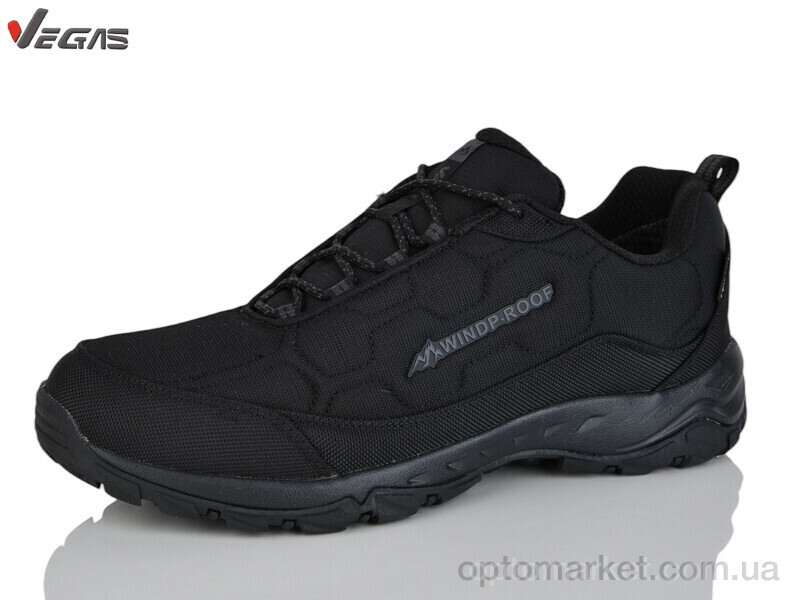 Купить Кросівки чоловічі A2862-1 Vegas чорний, фото 1