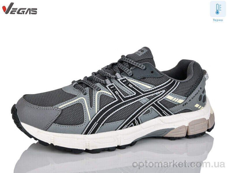 Купить Кросівки чоловічі A2869-12 термо Supo сірий, фото 1