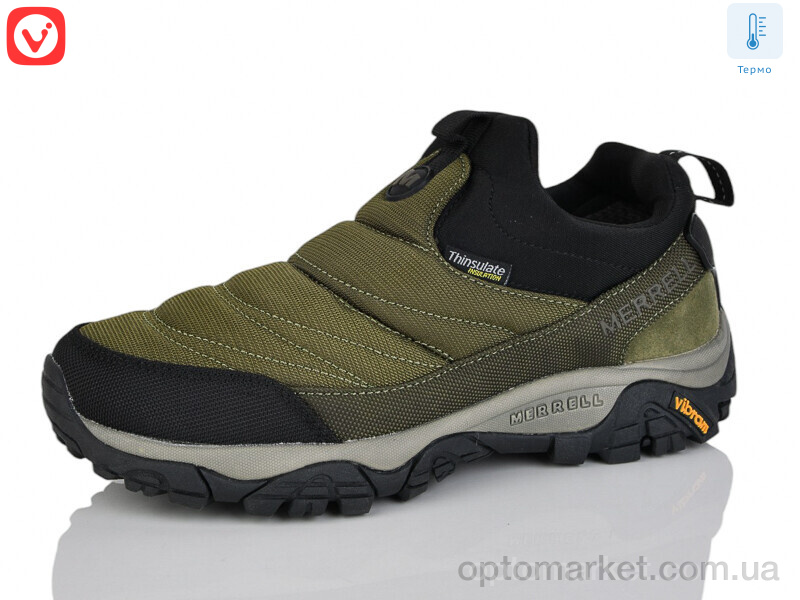 Купить Кросівки чоловічі A2872-6 термо M.rrell хакі, фото 2