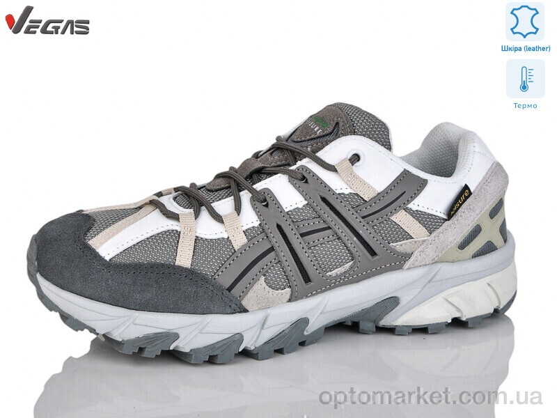 Купить Кросівки чоловічі A2887-6 термо Supo сірий, фото 1