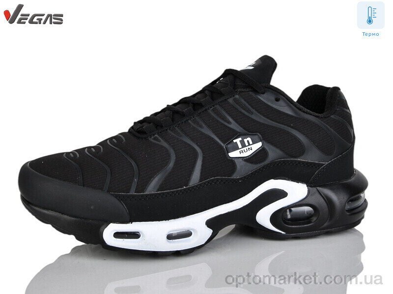 Купить Кросівки чоловічі A2956-3 термо Supo чорний, фото 1