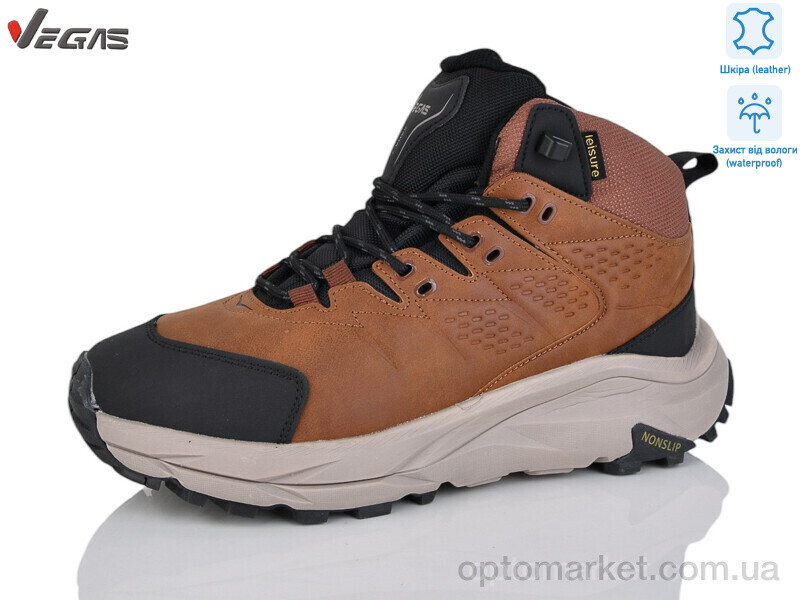 Купить Кросівки чоловічі A2995-8 Vegas коричневий, фото 1