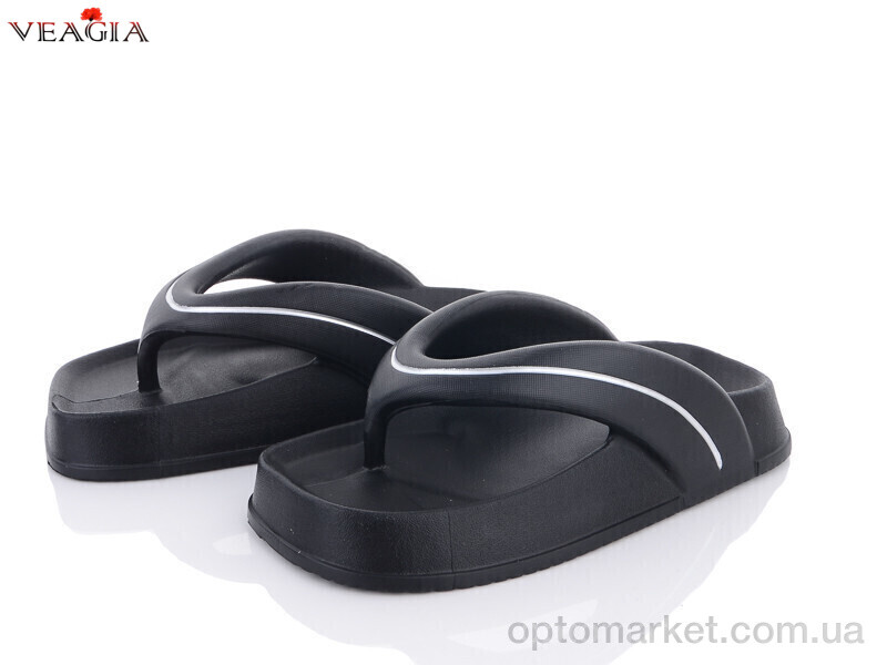 Купить Шльопанці жіночі A3-1 Veagia-ADA чорний, фото 1