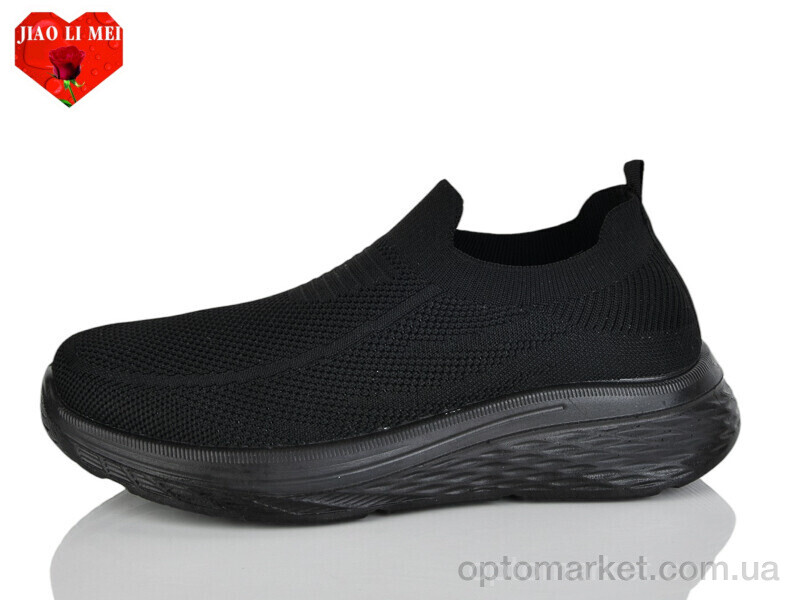 Купить Кросівки жіночі A3-1 Jiao Li Mei чорний, фото 1