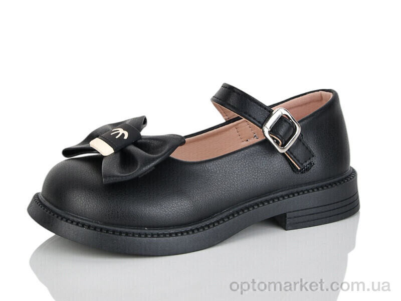 Купить Туфлі дитячі A3-1B KEWK чорний, фото 1