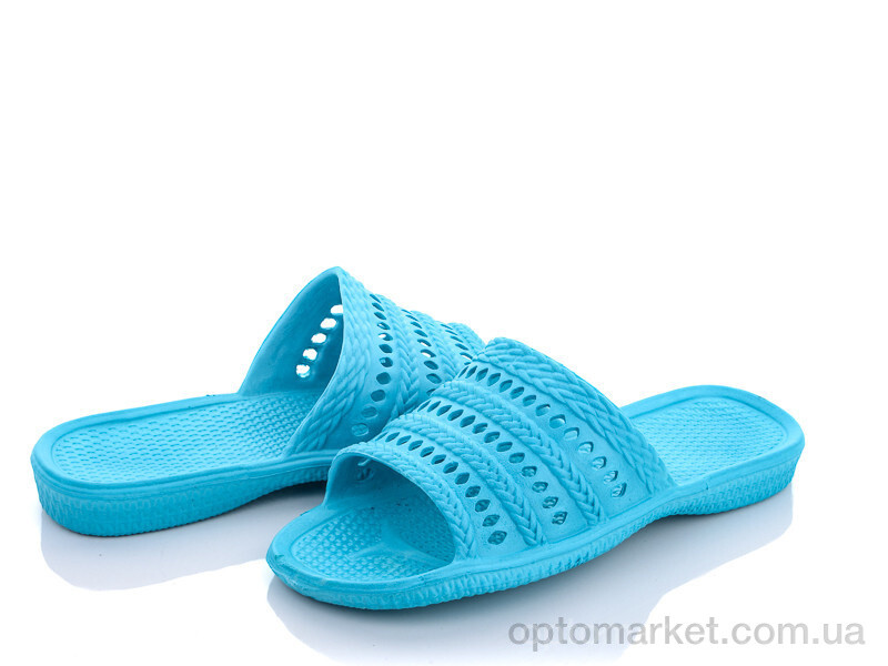 Купить Шльопанці жіночі A3 бирюзовый Sanlin зелений, фото 1