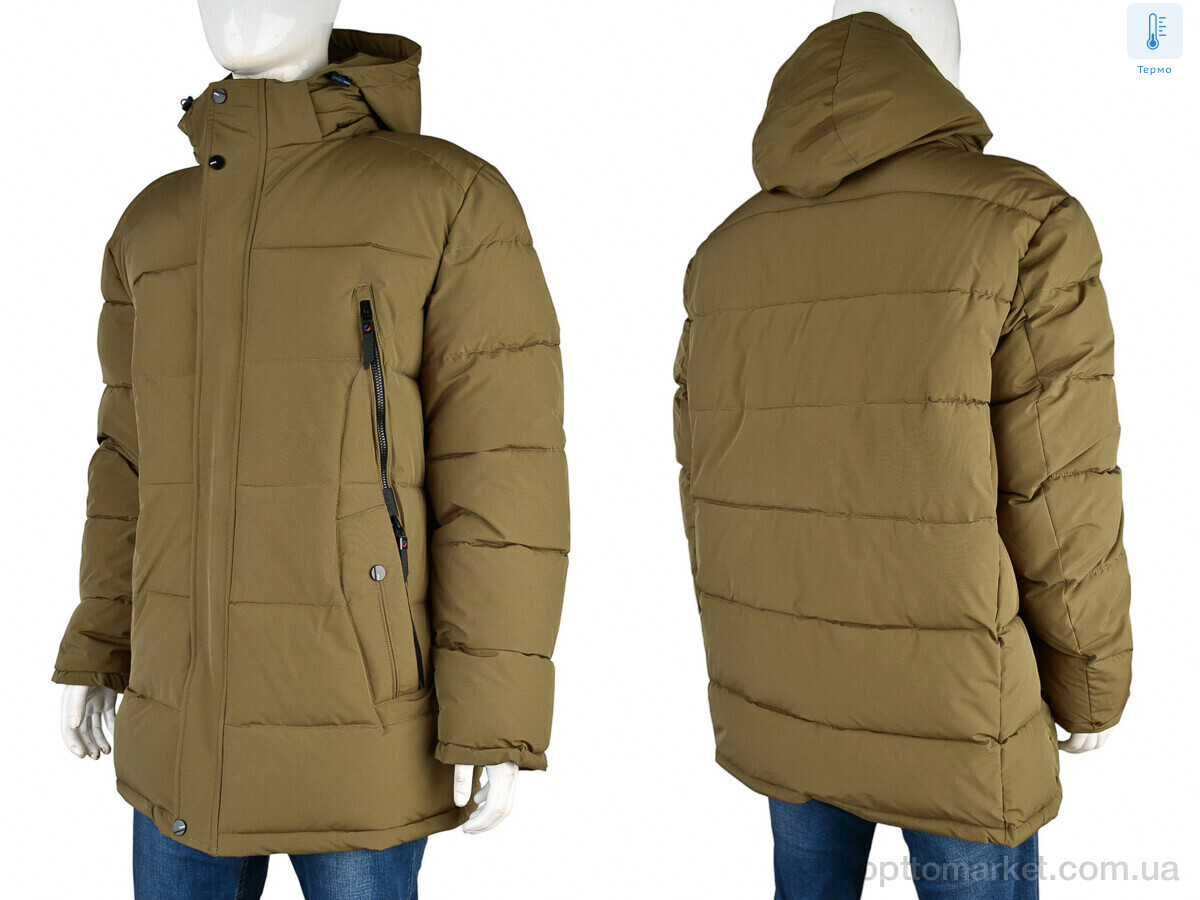 Купить Куртка чоловічі A3 brown Licheng коричневий, фото 3