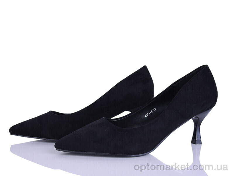 Купить Туфлі жіночі A301-5 Loretta чорний, фото 1