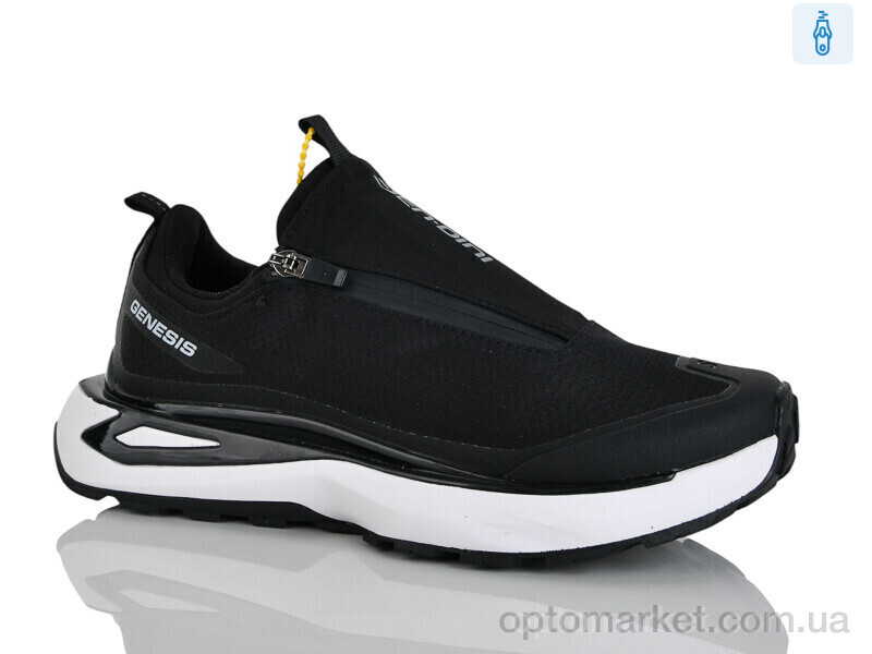 Купить Кросівки чоловічі A302-3 Sen.dini чорний, фото 1