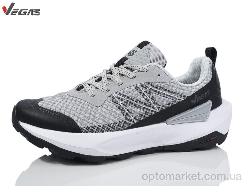 Купить Кросівки чоловічі A3052-6 Vegas сірий, фото 1