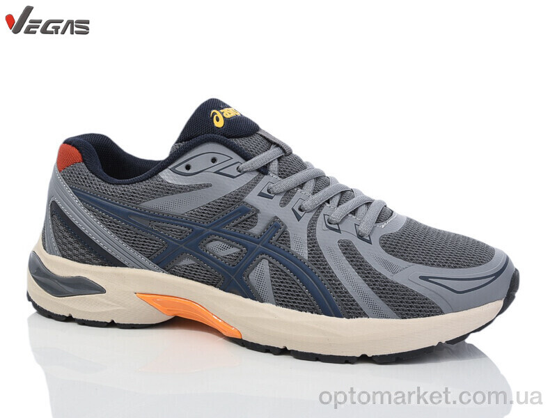 Купить Кросівки чоловічі A3058-9 A.ics сірий, фото 2