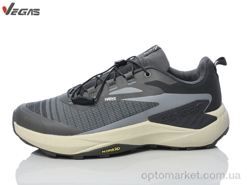 Купить Кросівки чоловічі A3060-8 Vegas сірий, фото 1