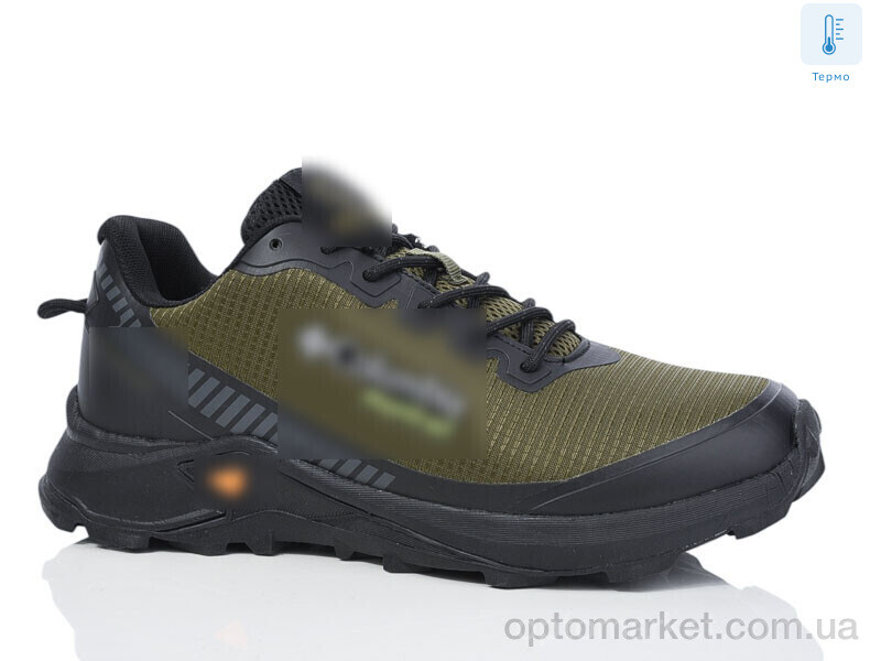 Купить Кросівки чоловічі A3062-4 термо C.lumbia зелений, фото 1