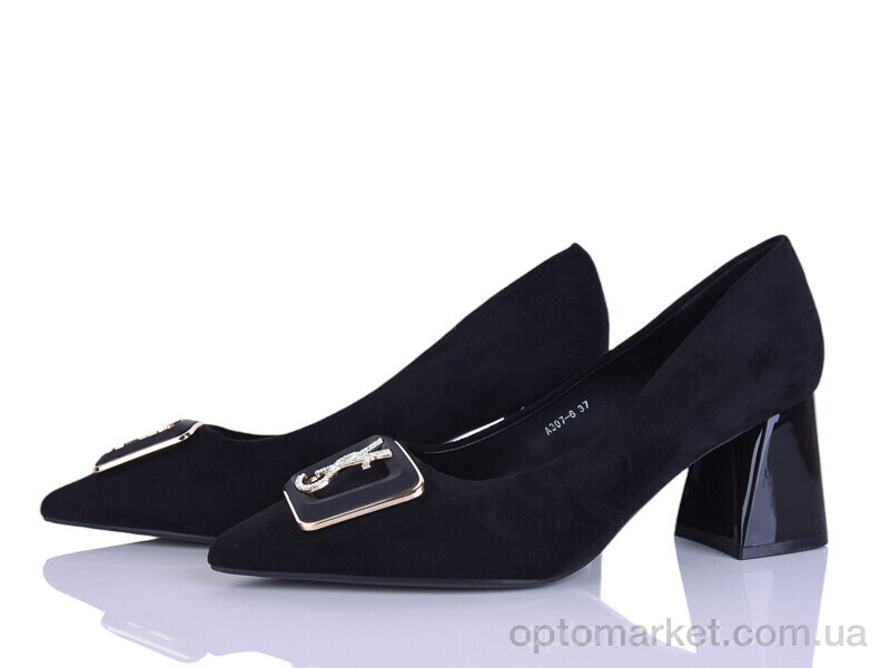 Купить Туфлі жіночі A307-6 Loretta чорний, фото 1