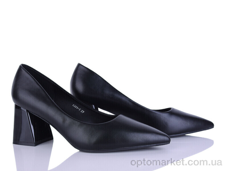 Купить Туфлі жіночі A308-1 Loretta чорний, фото 1