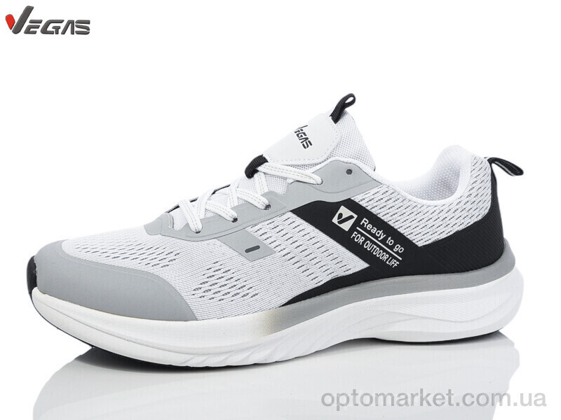 Купить Кросівки чоловічі A3086-6 Vegas білий, фото 1